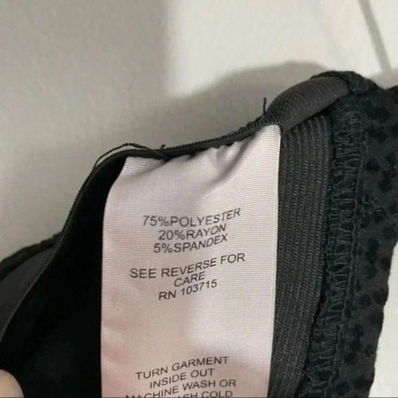 Nanette Lepore black textured printed skinny pants Small - Picture 6 of 6